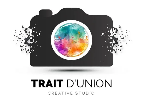 Logo Trait d'union, sponsor du club de rugby RCSE42 à SAINT-ETIENNE